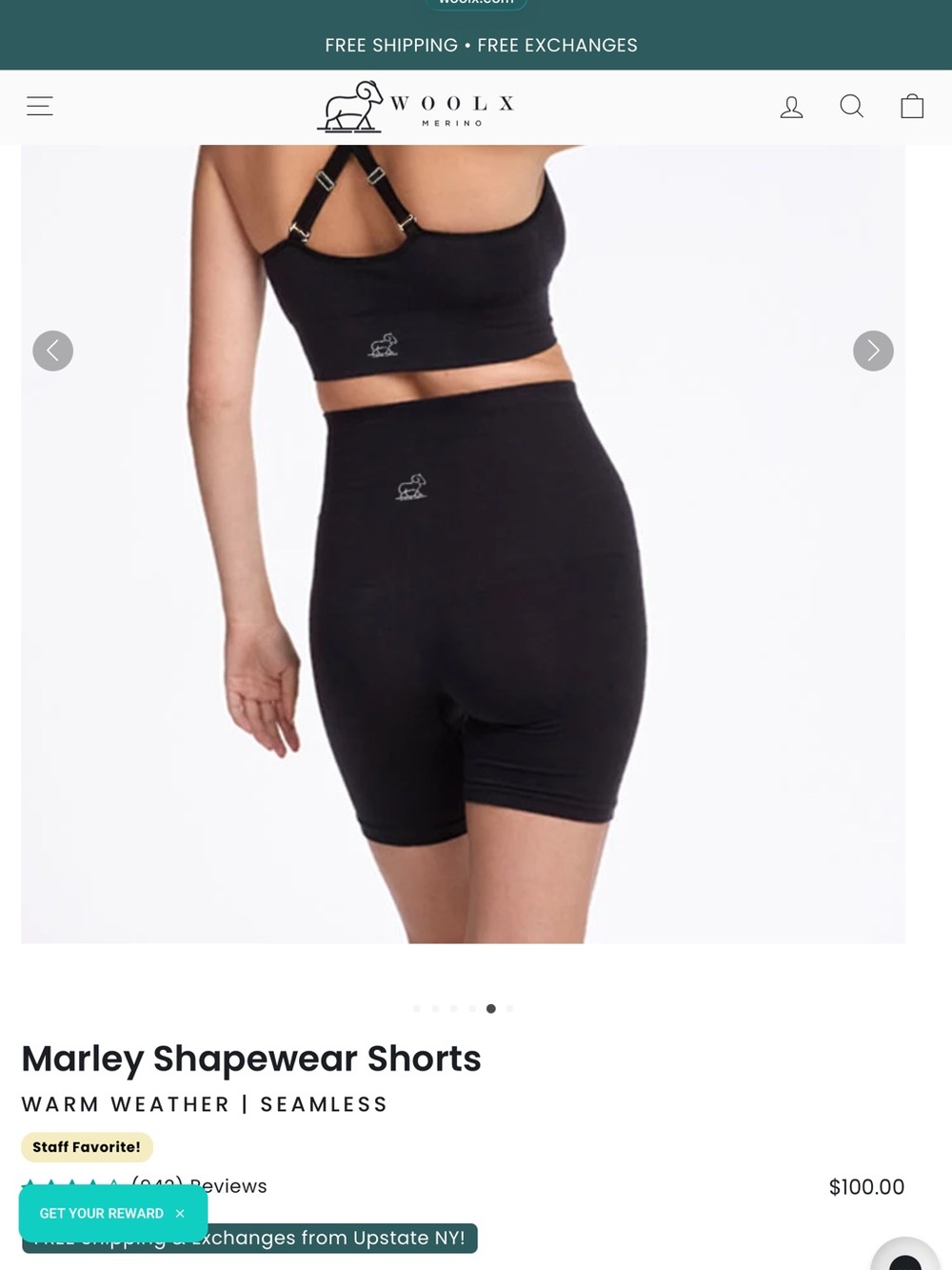 Marley Shapewear Shorts ALL SEASON | SEAMLESS Black Size Medium